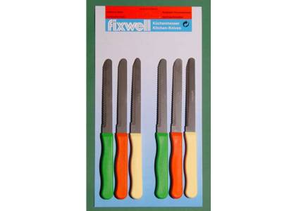 Breakfast Knives - 6 pcs. card