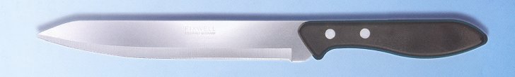 Meat knife, straight edge