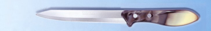 Meat knife, straight edge